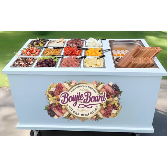 The Mobile Charcuterie Cart
